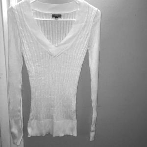Knit express v neck sweater